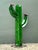 Rustic Vintage Torched Metal Cut Cactus For Sale - Image 3 of 12