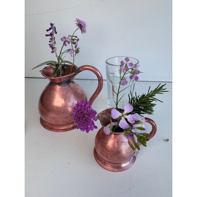 Mid 19th Century Mid 19th Century English Copper Haystack Jug, Gill Measure For Sale - Image 5 of 5