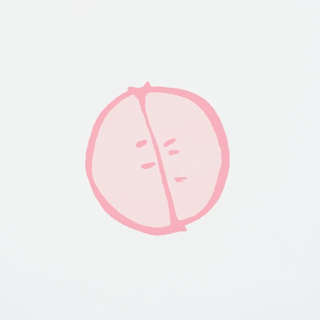 A simple grid of hand-drawn citrus slices, this imaginative polka dot pattern has Vera Neumann's signature tongue-in-cheek...