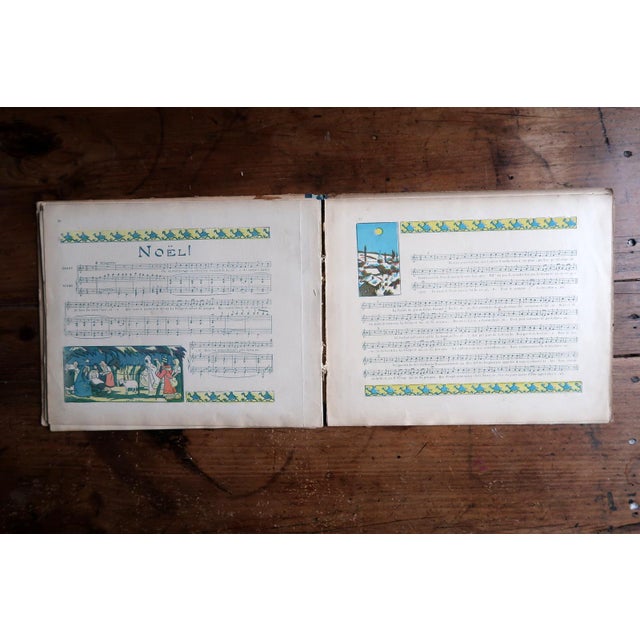 Antique French Illustrated Children's Music Book "Voyez Comme on Danse", Gabriel Pierné, c.1920 For Sale - Image 4 of 11