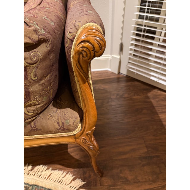 2000 - 2009 Southern Traditional Settee For Sale - Image 5 of 9