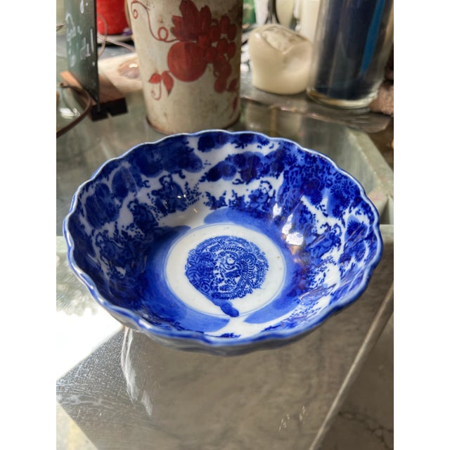 Up for consideration is a beautiful vintage Japanese Meiji period bowl. This is a lovely piece that is a great way to...