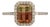 1.8Ct Bi-Color Tourmaline Ring With Earth-Mined Diamond Accents: Solid 14k Gold, Size 6.75 For Sale