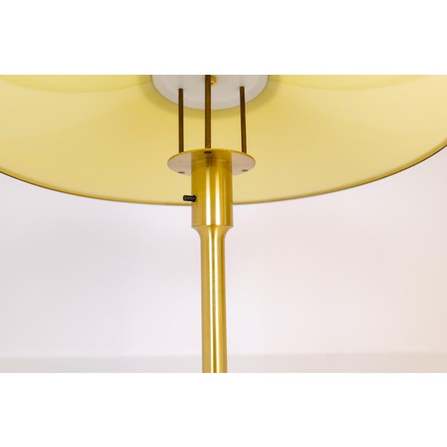 Metal Mid-Century Kongelys Table Lamp by Niels Rasmussen Thykier for Fog & Mørup, Denmark For Sale - Image 7 of 16