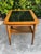 American of Martinsville Vintage American of Martinsville Mid-Century Walnut End Table With Cane Shelf, MCM For Sale - Image 4 of 12