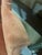 1970s Salmon Colored Cushioned Accent Chair For Sale - Image 4 of 7