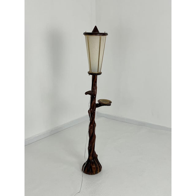 1950s Floor Lamp in the style of Aldo Tura, 1950s For Sale - Image 5 of 11