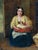 British Artist, Victorian Cottage Interior with Mother and Children, 1860-1870, Oil on Canvas For Sale - Image 10 of 18