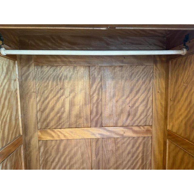 Art Nouveau Mirrored Wardrobe, 1890s For Sale - Image 15 of 18