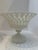 Two Similar White Openwork Porcelain Pedestal Compotes For Sale - Image 4 of 14