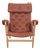 Vintage Stud Chair in Cognac Leather by Bruno Mathson, 1990s For Sale