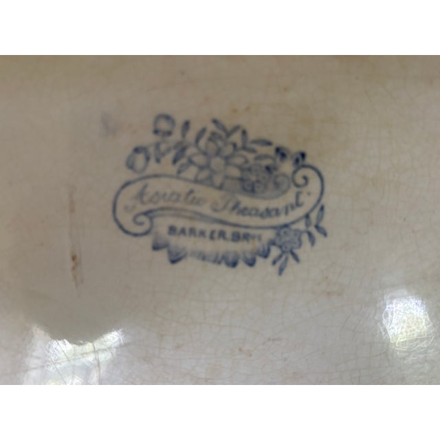 Mid 19th Century Asiatic Pheasant Platter For Sale - Image 13 of 14