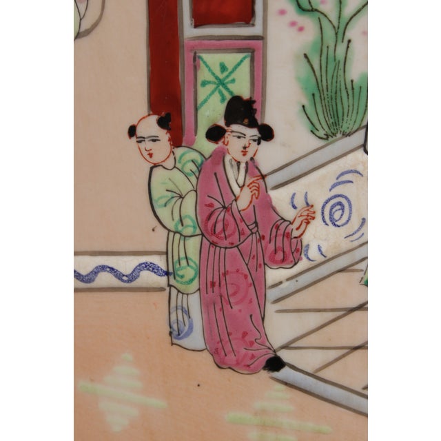 Antique Chinese Familia Rose Umbrella Stand For Sale - Image 13 of 16