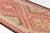 Apricot Extra Long Vintage Kilim Runner For Sale - Image 8 of 10