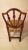 Wood Antique Shield Back Chair For Sale - Image 7 of 8