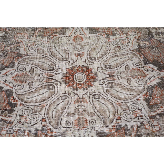 Persian Vintage Persian Hand-Knotted Wool Rug, 8'7"x11'8" For Sale - Image 3 of 6
