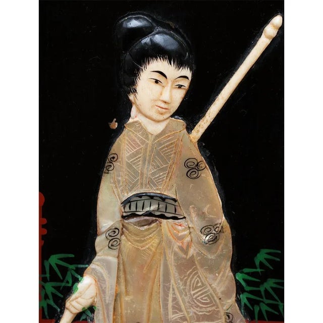 C. 1920s Fireplace Chinoiserie Coromandel Screen For Sale - Image 10 of 13