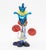 Glass Murano Art Glass Clown Sculptures, 2 For Sale - Image 7 of 17