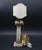 Vintage Art Decò Alabaster Table Lamp For Sale - Image 4 of 13
