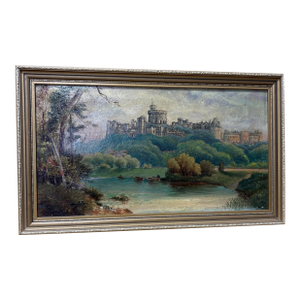 Oil on Canvas of Windsor Castle