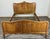 Vintage French Louis XVI Double Bed Frame in Oak For Sale - Image 11 of 11