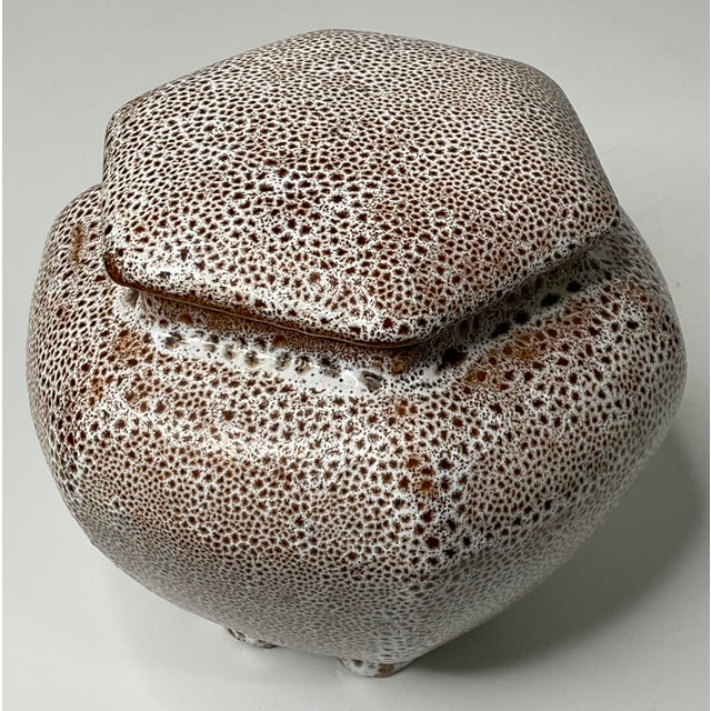 Hexagonal Lidded Ginger Jar For Sale - Image 12 of 12