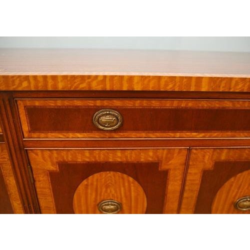Edwardian Sheraton Sideboard in Mahogany, 1910s For Sale - Image 5 of 12