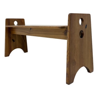 Mid-Century Modern Bench by Gilbert Marklund for Furusnickarn Ab, 1960s For Sale