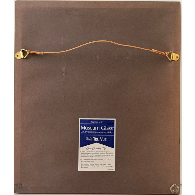 1904 Theodore Roosevelt White House Acknowledgment Card and Envelope, Framed For Sale - Image 4 of 5