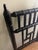 Ornamental & Decorative Materials Late 20th Century Black Faux Bamboo Chinoiserie Cane Accent Chair For Sale - Image 7 of 10