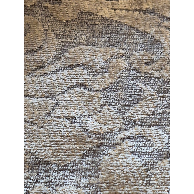 Very soft feel, elegant designer upholstery fabric. From New York designer stored inventory. Would make fabulous pillows...