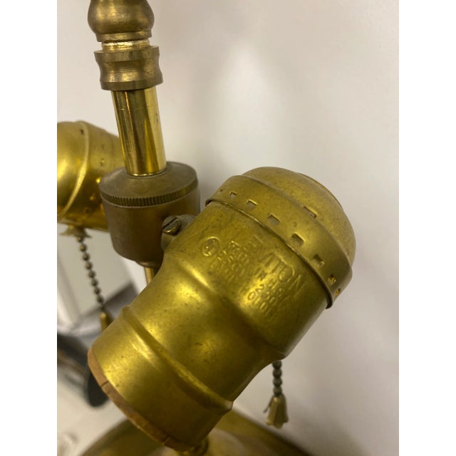 Brass A Pair of 1960s Chapman Brass Urn Style Table Lamps For Sale - Image 8 of 18