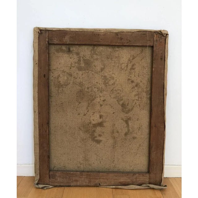 Georges Darel, Bouquet de Fleurs, 1923, Oil on Canvas For Sale - Image 7 of 8