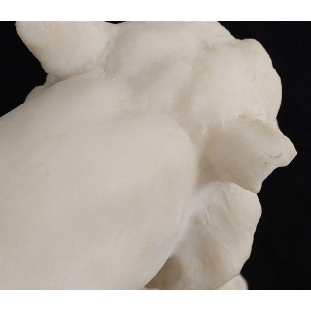 Italian Joseph Frugoni Italian Marble Sculpture of Stalking Lion For Sale - Image 3 of 7