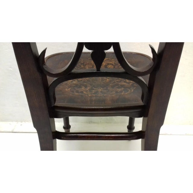Wood Antique Dining Chair For Sale - Image 7 of 16