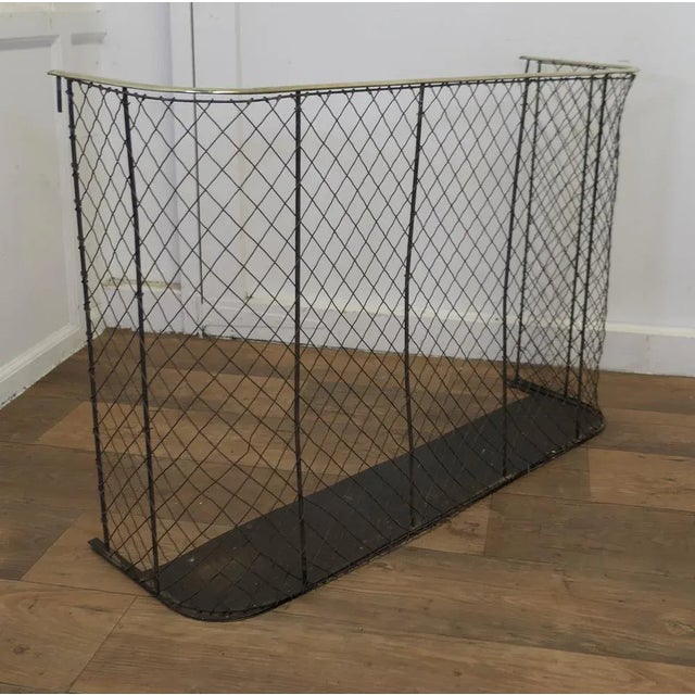 Metal Victorian Nursery Fire Guard For Sale - Image 7 of 7