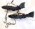 Near Pair of Japanese Jizai Kagi Wood Koi Folk Art Sculptures For Sale - Image 11 of 14