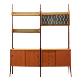 Norwegian Teak System Bookcase by John Texmon and Einar Blindheim for Blindheim Mobelfabrikk, 1960s For Sale