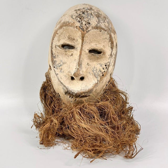 Early 20th Century Lega Bearded Mask For Sale In Denver - Image 6 of 6