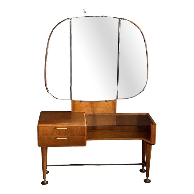 Mid-Century Modern Walnut Dresser by A.A. Patijn for Zijlstra, 1950s For Sale