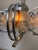Italian Chrome and Murano Glass Chandelier from Mazzega, 1970s For Sale - Image 11 of 15