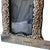 1970s Rococo Revival Silverplated Picture Frame With Floral Scrollwork and Crest Cartouche 8.5" X 6.5" for 4"x6" Image For Sale - Image 11 of 11