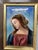 Antique Vintage French Religious Enamel on Copper Virgin Mary Fj Carmona Limoges For Sale - Image 10 of 11