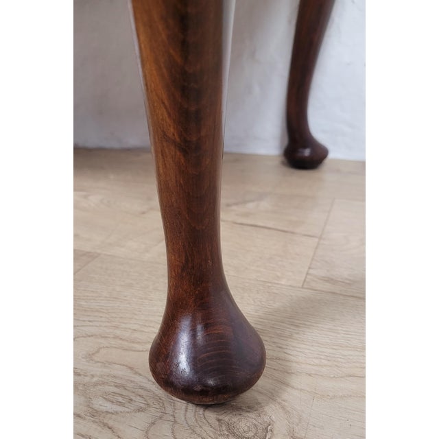 Vintage Writing Desk in Leather, 1930s For Sale - Image 14 of 18