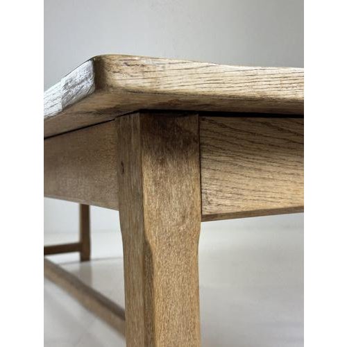 Wood French Oak Monastery Table, 19th Century For Sale - Image 7 of 18