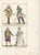 Marshals Villars and Turenne with Louis XVI and Marie Antoinette, 1842, Paper For Sale - Image 3 of 8
