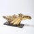 Art Deco Stylized Stallion Sculpture in Brass on Black Portoro Marble Base For Sale - Image 11 of 12