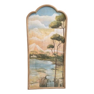 Landscape, 1890s, Oil Painting on Panel For Sale