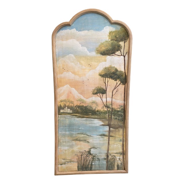 Landscape, 1890s, Oil Painting on Panel For Sale