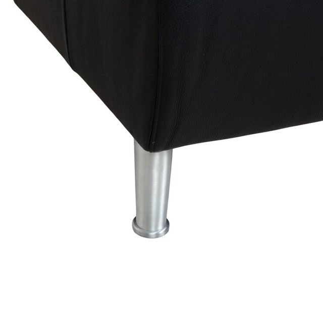 Loop Corner Sofa in Black Leather from Willi Schillig For Sale - Image 12 of 18